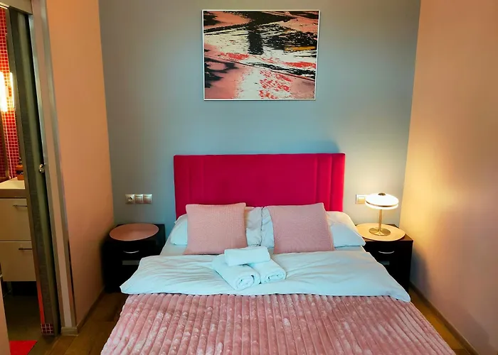 Mirror Pink Studio Apartment
