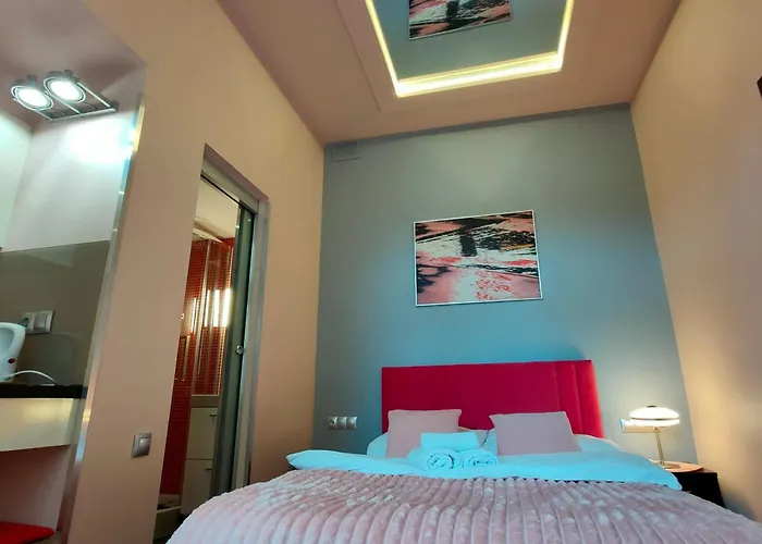 Mirror Pink Studio Apartment