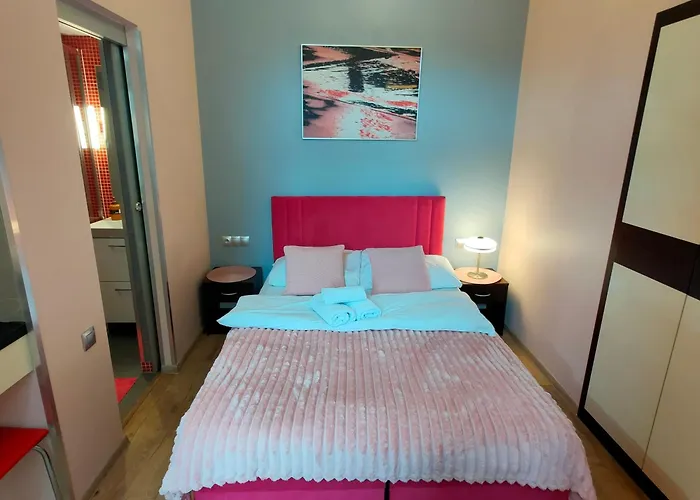 Mirror Pink Studio Apartment
